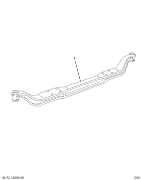 BEAM  I FRT AXLE 02ARK