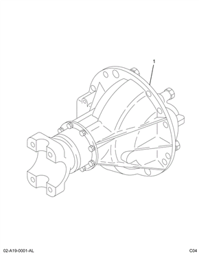 DIFFERENTIAL, REAR, FD 6.14 02