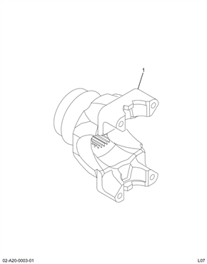 Flange Trunnion 1710