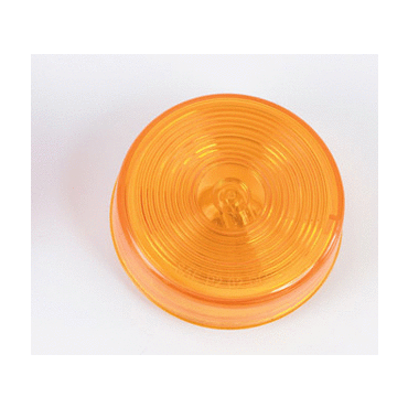 2-1/2 In Round Marker-Amber