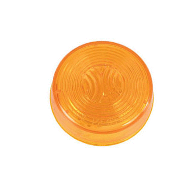 2in Round Marker -Amber