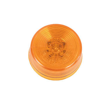 LED 2IN ROUND MARKER AMBER