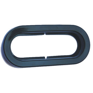 6in Oval Grommet-Black