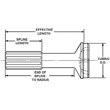 SLIP STUB SHAFT