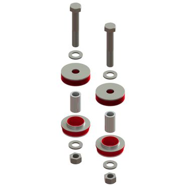 ENGINE MOUNT KIT W/HRDWRE (FRONT), HT