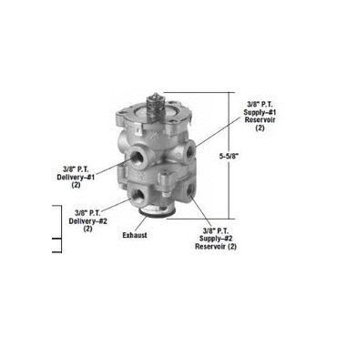 FOOT BRAKE VALVE