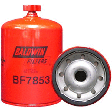 Filter-Fuel Secondary Spin-On W/ Drain