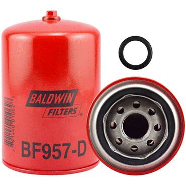 Filter-Fuel Spin On 1.00-14 W/ Drain