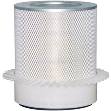 LONG LIFE AIR ELEMENT WITH FINS