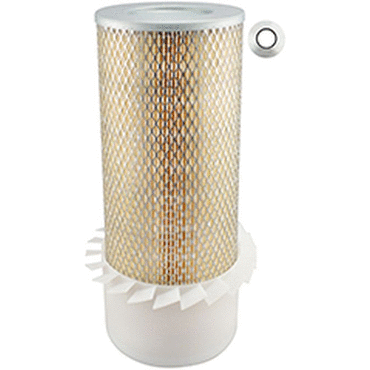 AIR ELEMENT WITH FINS