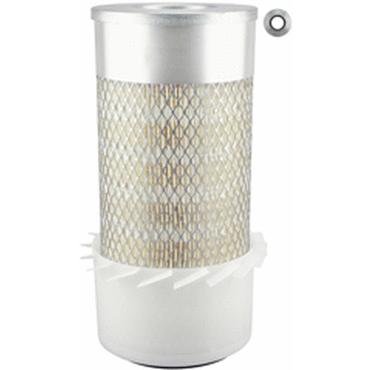 OUTER AIR ELEMENT WITH FINS