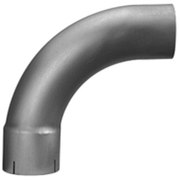 PIPE-EXHAUST 90DEG 4" STL ALMZ ID/OD