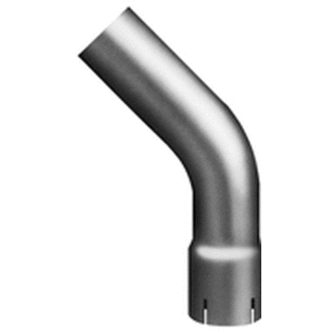 PIPE-EXHAUST 45DEG 4" STL ALMZ ID/OD