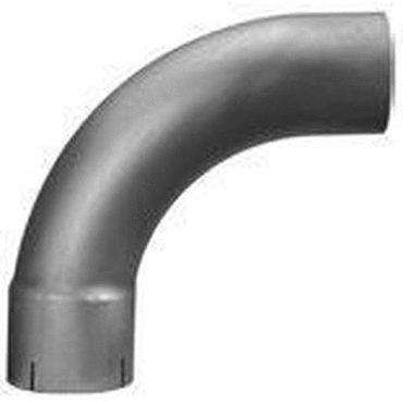 PIPE-EXHAUST 90DEG 4" STL ALMZ ID/OD