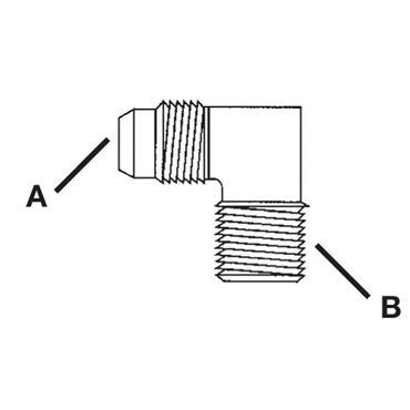 Adapter-Sae45 Brs 90malex