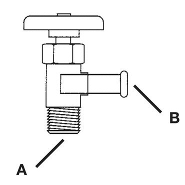 VALVE-TRUCK BRS 3/8MNPT-#