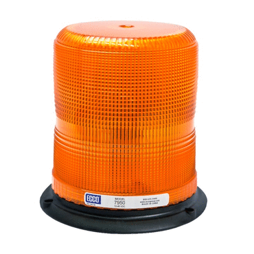 LED Beacon: Pulse II, medium profile, 12-48VDC, 11 flash patterns, amber