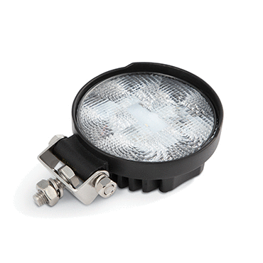 Worklamp: LED (6), flood beam, round, 12-24VDC