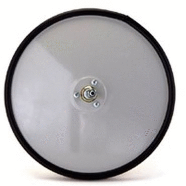 MIRROR, 12, STINLESS STEEL, CONVEX WITH