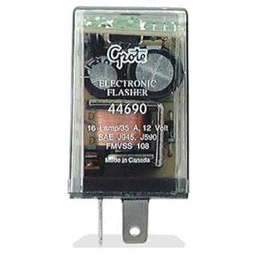 FLASHER, 16-LAMP ELECTRONIC FLASHER, 2 T