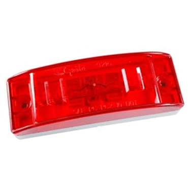 CLR0MKR LAMP  RED  SEALED TURTLEBACK  II