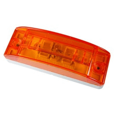 CLR0MKR LAMP  YELLOW  SEALED TURTLEBACK