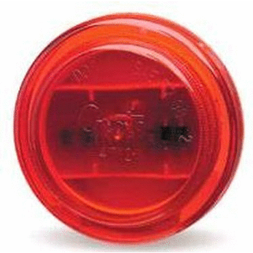 CLR/MKR LAMP, 2.5", RED, SUPERNOVA LED