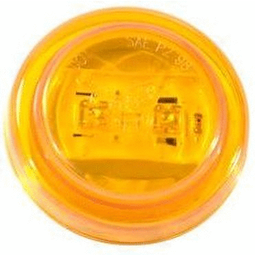 CLR/MKR LAMP, 2.5", YELLOW, SUPERNOVA LE