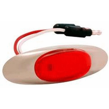 CLR/MKR, RED, LED, MICRONOVA P2 WITH BEZ