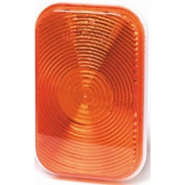 TURN LAMP, YELLOW, SEALED RECTANGULAR