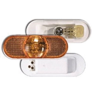 TURN LAMP,YELLOW,TORSION MOUNT III SEAL