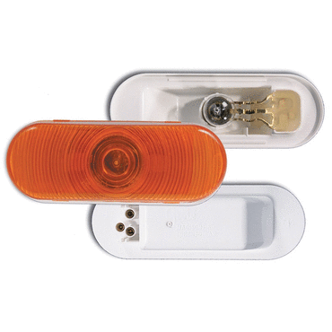 TURN LAMP, YELLOW, OVAL LAMP TORSION MOU