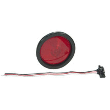 STT LAMP, 4", RED, KIT: 52922 + 91740 +
