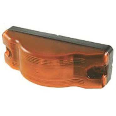 CLR/MKR LAMP, YELLOW, SEALED SINGLE FUNC