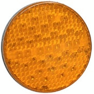 REAR TURN LAMP, 4" YELLOW, SUPERNOVA LED