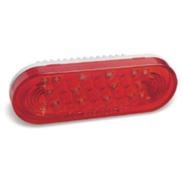 STT LAMP, RED, SUPERNOVA LED, OVAL, GROM