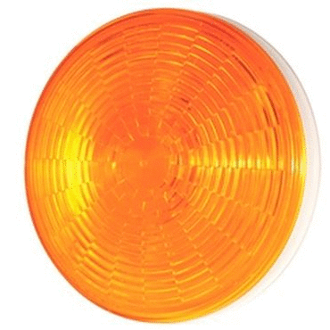 STT LAMP  YEL  4 IN  ROUND  HARD SHELL C