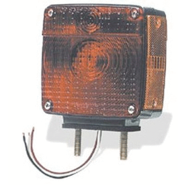 STT LAMP, RED, 2-STUD LAMP W/PIGTAIL, RH