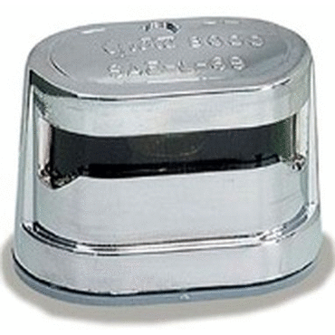 LICENSE LAMP, TRIPLE CHROME, LICENSE