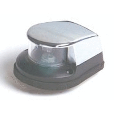 LICENSE LAMP, CHROME, STEPWELL DESIGN