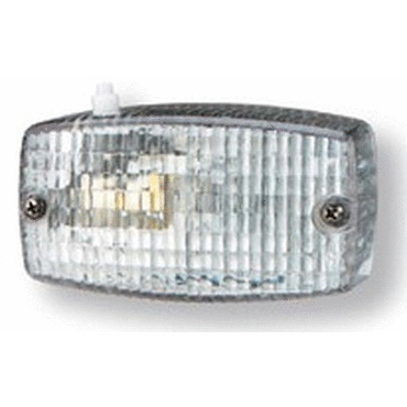DOME/INTERIOR LAMP,CLEAR, DOME LAMP W/SW
