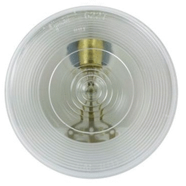 BACK-UP 4" LAMP, CLEAR, TORSION MOUNT II
