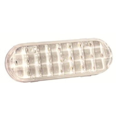 BCK-UP LMP, OVL, LED, SINGLE, HORIZONTL