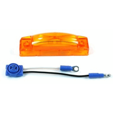 CLR/MKR LAMP, 3", YELLOW, SUPERNOVA LED