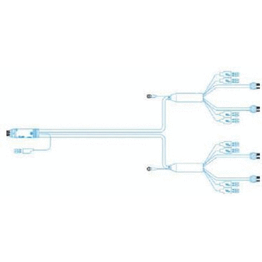 TRAILER WIRING, UBS GROUND RETURN, BLUE