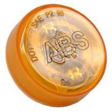 CLR/MKR LAMP, 2", YELLOW, SUPERNOVA LED