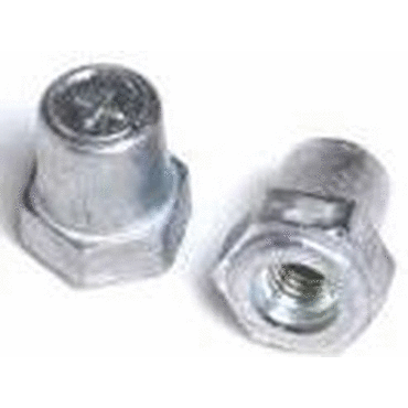 FEMLE STUD-TOP-POST, PK 10 (5 POS, 5 NEG