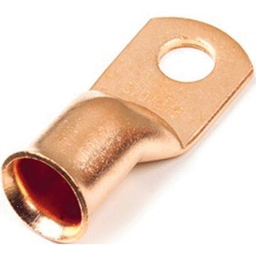 COPPER LUG 4 GA 1/2 PK 25