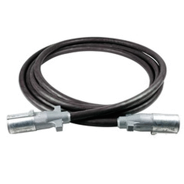 TRAILER WIRING, STRAIGHT BLACK HD, 15',