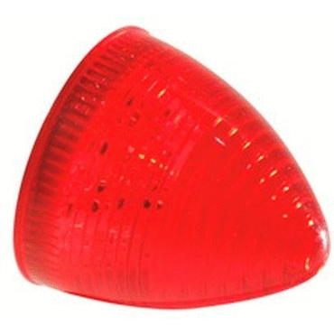 CLR/MRK, 2 1/2" RED BEEHIVE, HI COUNT LE